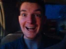 As blurry as this photo, as exciting as I look.